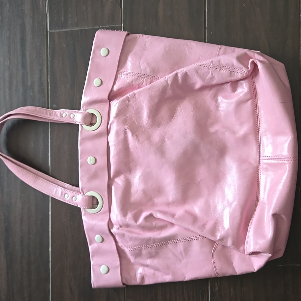 DKNY Pink Leather Shoulder/Handbag NWOT - Picture 1 of 6